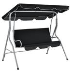 Schommelbank Cecina - Zwart, Tuin en Terras, Verzenden, Nieuw