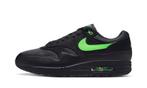 Nike Air Max 1 Essential Black Green Strike, Kleding | Heren, Schoenen, Nieuw