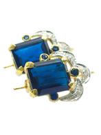 Zonder Minimumprijs - Oorbellen - 9 kt. Geel goud, Zilver, Sieraden, Tassen en Uiterlijk, Oorbellen, Nieuw