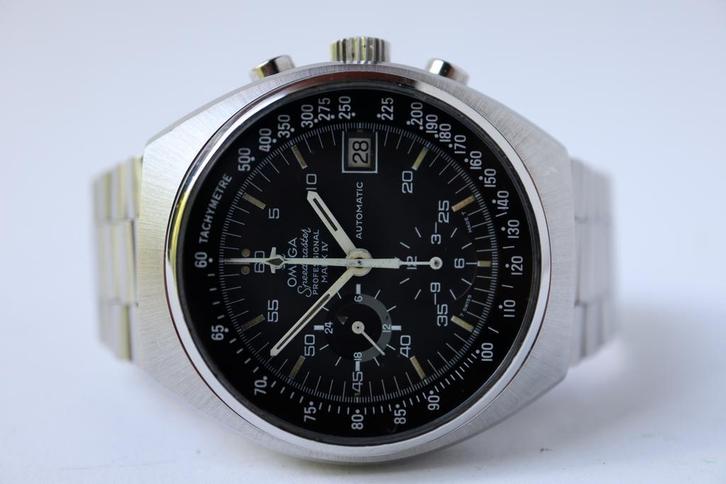 Horloge Omega Speedmaster MARK IV 1974 goede staat., Sieraden, Tassen en Uiterlijk, Horloges | Heren, Staal, Gebruikt, Staal, Omega