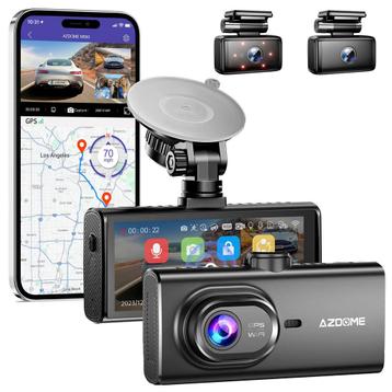 AZDome M560 3CH | 4K | Wifi | GPS | 128gb dashcam