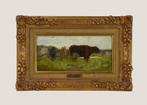 Jan Hendrik Weissenbruch (1824-1903) - Vaches dans un, Antiek en Kunst