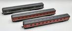 Minitrix N - 3092, 3090 - Modeltrein personenwagonset (3) -, Nieuw
