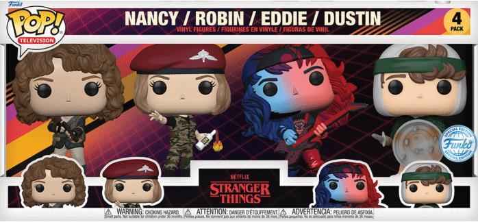 Funko Pop! - Stranger Things Special Edition 4-Pack |, Verzamelen, Poppetjes en Figuurtjes, Nieuw, Verzenden