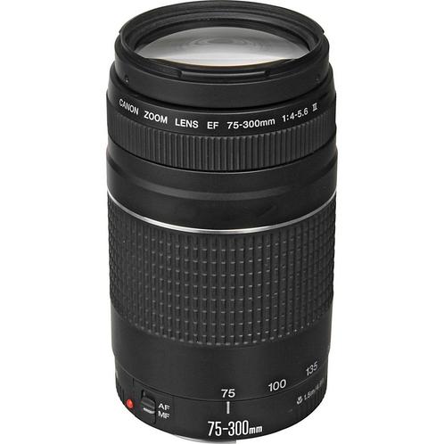Canon EF 75-300mm F/4-5.6 III Lens, Audio, Tv en Foto, Fotografie | Lenzen en Objectieven, Zo goed als nieuw, Verzenden
