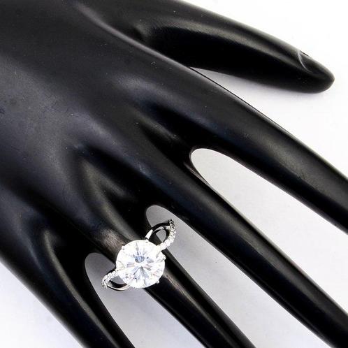 Zonder Minimumprijs - Ring - 14 karaat Witgoud - 4.05ct. tw., Sieraden, Tassen en Uiterlijk, Ringen