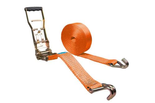 Spanband 50 mm 5 ton 9M Oranje ERGO (trek-)ratel, Auto diversen, Aanhangwagen-onderdelen, Nieuw, Verzenden