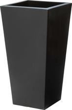 Tremont Vierkant Conische Bloempot Groot - Onyx Black, Ophalen of Verzenden, Nieuw