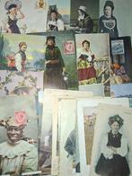 Monde Coiffures, hoeden, mutsen - Folklore - Ansichtkaart, Verzamelen, Ansichtkaarten | Buitenland, Gelopen