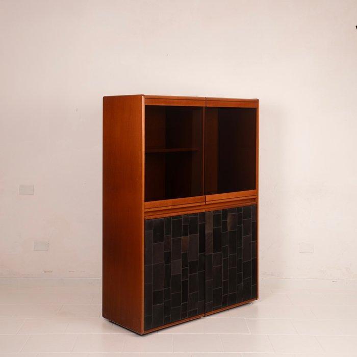 Poltrona Frau, Caleido - Tito Agnoli - Drankkast - Pelle di, Antiek en Kunst, Kunst | Designobjecten