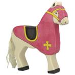 Toernooi paard rood 17 cm - Holztiger, Kinderen en Baby's, Speelgoed | Overig, Nieuw