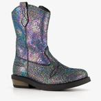 Braqeez leren meisjes western boots zwart metallic maat 22, Verzenden, Nieuw