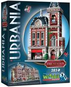 Wrebbit 3D Puzzel - Urbania Fire Station (285 stukjes) |, Hobby en Vrije tijd, Denksport en Puzzels, Verzenden, Nieuw