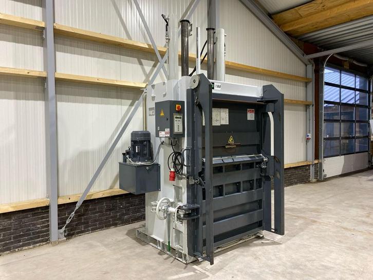 Afvalpers Balenpers HSM V-Press 1160 plus Recycling Pers, Zakelijke goederen, Machines en Bouw | Overig, Ophalen of Verzenden