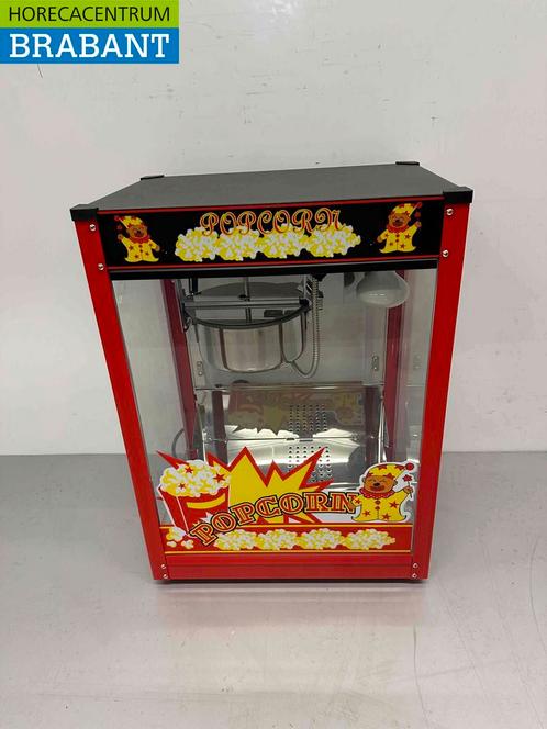 Popcornmachine Popcorn machine Zwart 230V Braderie Markt, Zakelijke goederen, Horeca | Keukenapparatuur, Nieuw in verpakking, Ophalen of Verzenden