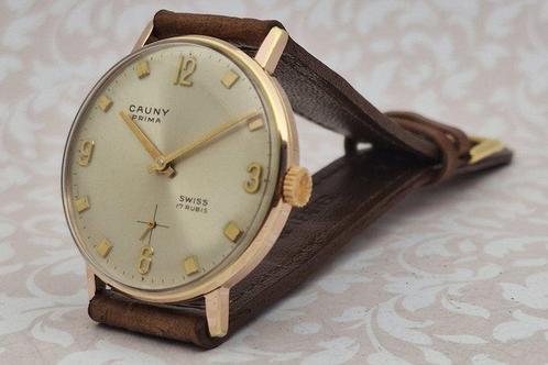 Cauny - Prima - Zonder Minimumprijs - Heren - 1950-1959, Sieraden, Tassen en Uiterlijk, Horloges | Heren