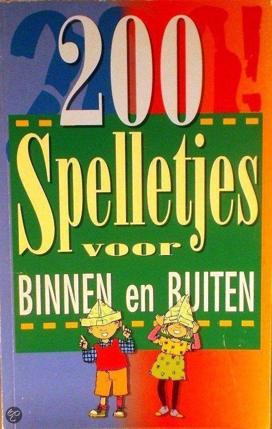 200 spelletjes voor binnen en buiten 9789043802475, Boeken, Schoolboeken, Zo goed als nieuw, Verzenden