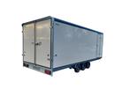 Henra Gesloten Plateauwagen 633x248x220 3500Kg Gesloten, Ophalen of Verzenden, Nieuw