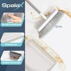 2dekans | Spalax Stoffer en Blik met Lange Steel –, Ophalen of Verzenden, Zo goed als nieuw, Wit