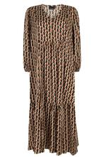 Ophilia jurk Lucy viscose dessin Maat:, Kleding | Dames, Jurken, Verzenden, Nieuw, Overige kleuren