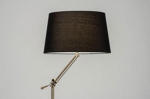Rietveld Vloerlampen - Zwart, Goud, Brons - Stof, Metaal, Huis en Inrichting, Lampen | Vloerlampen, Verzenden