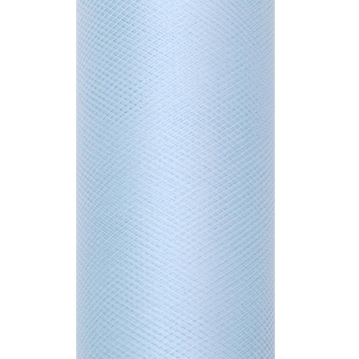 Lichtblauwe Tule Rol 15cm 9m, Hobby en Vrije tijd, Feestartikelen, Nieuw, Verzenden