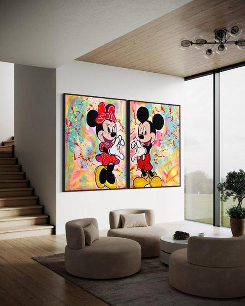 Ma×imo - MICKEY LOVE YOU, Antiek en Kunst, Kunst | Schilderijen | Modern