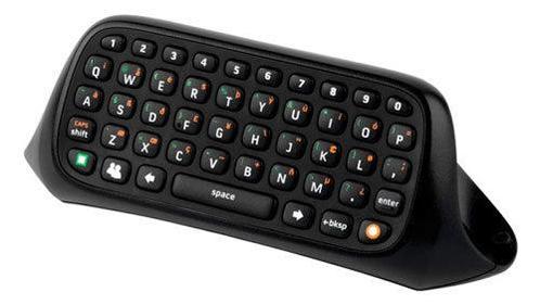 Microsoft Xbox 360 Chatpad voor Controller - Zwart, Spelcomputers en Games, Spelcomputers | Xbox 360, Zo goed als nieuw, Verzenden