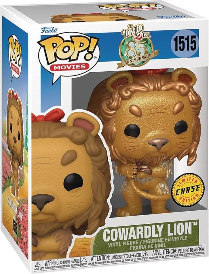Funko Pop! - The Wizard of Oz Cowardly Lion Chase Variant, Verzamelen, Poppetjes en Figuurtjes, Nieuw, Verzenden