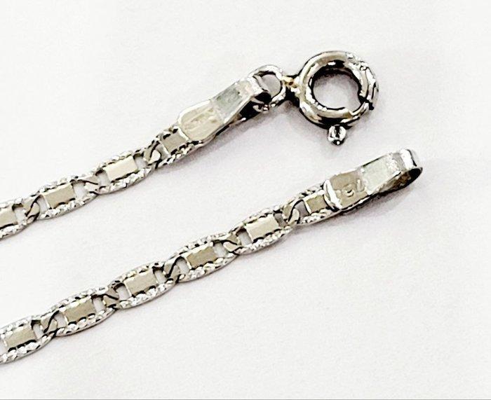 Barakà - Ketting met hanger - 18 karaat Witgoud - 0.10ct., Sieraden, Tassen en Uiterlijk, Antieke sieraden
