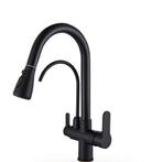 Keukenkraan Waterfilter Dubbele Hendel Mengkraan, Verzenden, Nieuw