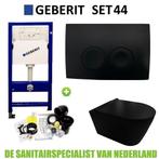 Geberit UP100 Toiletset Compleet | Inbouwreservoir | Rimless, Ophalen of Verzenden, Nieuw, Overige typen