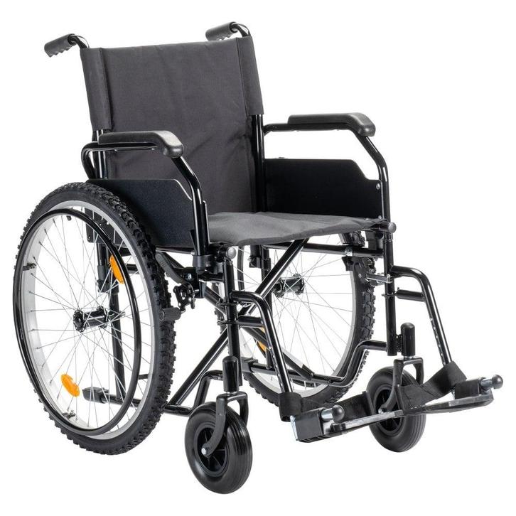 Sky offroad rolstoel met mountainbike luchtbanden - Zwart, Diversen, Rolstoelen, Ophalen of Verzenden