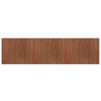 Bamboe Loper 80x300 Bruin | Retourdeal | Gang/Hal 53% Kor..., Bruin, Modern, Rechthoekig, Nieuw