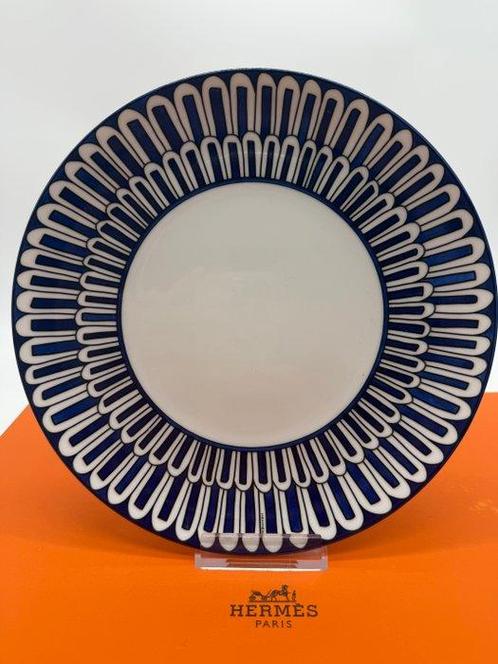 Hermès - Limoges - Bord - Bleus d’Ailleurs -, Antiek en Kunst, Antiek | Meubels | Tafels