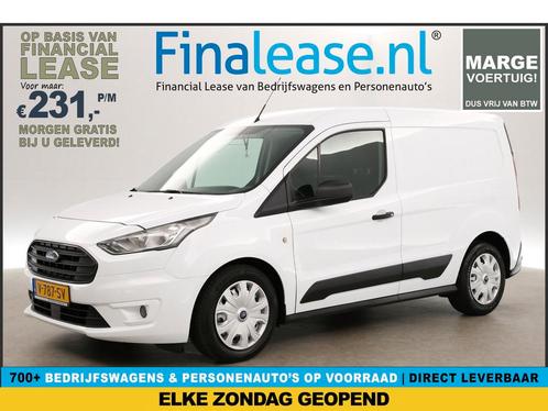 Ford Transit Connect 1.5 EcoBlue L1H1 MARGE Airco PDC €231pm, Auto's, Bestelauto's, Lease, Handgeschakeld, Diesel, Ford, Wit, Verzenden