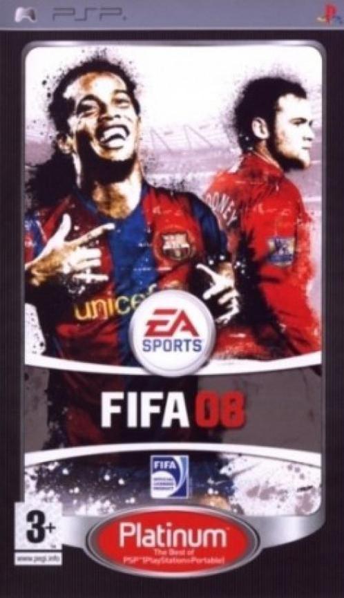 Fifa 2008 (platinum) (Sony PSP), Spelcomputers en Games, Games | Sony PlayStation Portable, Gebruikt, Verzenden