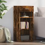 vidaXL Dressoir 40x42,5x93 cm bewerkt hout gerookt, Huis en Inrichting, Kasten | Dressoirs, Minder dan 50 cm, Verzenden, Nieuw
