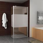BWS Zijwand Met Hoekprofiel En Middenband 40x200 cm 10 mm, Doe-het-zelf en Verbouw, Ophalen of Verzenden, Nieuw, Douche