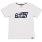 Sturdy - T Shirt Wit met Marine Logo, Nieuw, Jongen, Ophalen of Verzenden, Sturdy