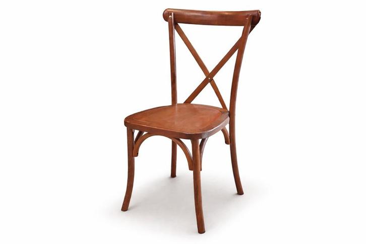 Stapelstoel | Cross back, Huis en Inrichting, Stoelen, Nieuw, Kunststof, Ophalen of Verzenden