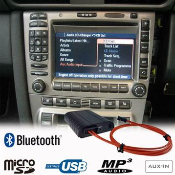 Porsche Bluetooth Streaming, Carkit, USB MP3, AUX interface beschikbaar voor biedingen
