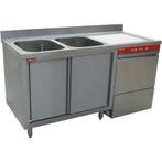 Diamond Vaatwasser | Spoeltafel | Op Kast + Schuifdeuren Lin, Ophalen of Verzenden, Nieuw in verpakking