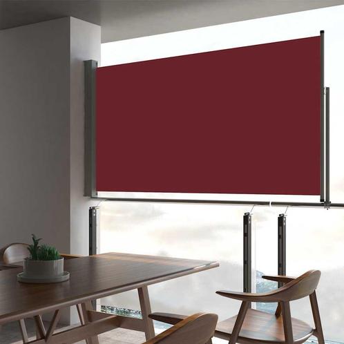 vidaXL Tuinscherm uittrekbaar 160x300 cm rood, Tuin en Terras, Zonneschermen, Nieuw, Verzenden