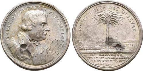 Zilver medaille auf die Reformation 1717 Nuernberg Stadt:, Postzegels en Munten, Penningen en Medailles, Verzenden