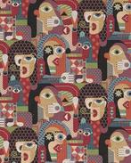 Jacquard Coloured Faces, Hobby en Vrije tijd, Stoffen en Lappen, Nieuw