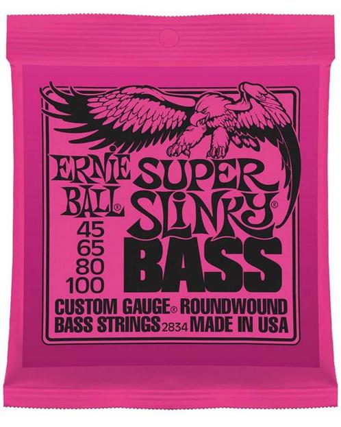 Ernie Ball 2834 Super Slinky basgitaar snaren .045, Muziek en Instrumenten, Instrumenten | Toebehoren, Verzenden