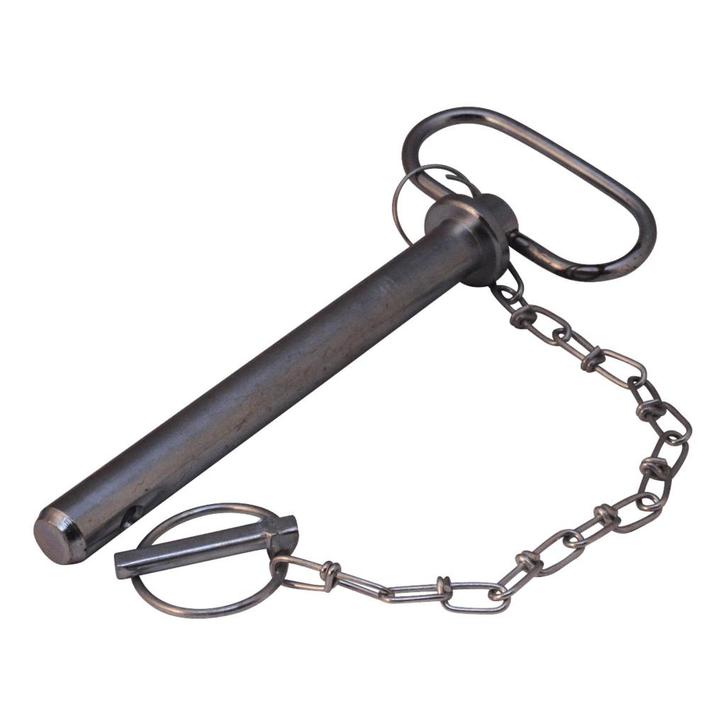 Novio Pen voor gatenbalk met ketting Ø19 110mm, Auto diversen, Aanhangwagen-onderdelen, Ophalen of Verzenden