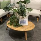 4 Seasons Outdoor Zucca salontafel 90xH30 cm teak, Ophalen of Verzenden, Nieuw, Teakhout