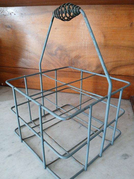 roger chastan - Wijnrek (5) - IJzer, Glas - Bier en limonade, Antiek en Kunst, Curiosa en Brocante